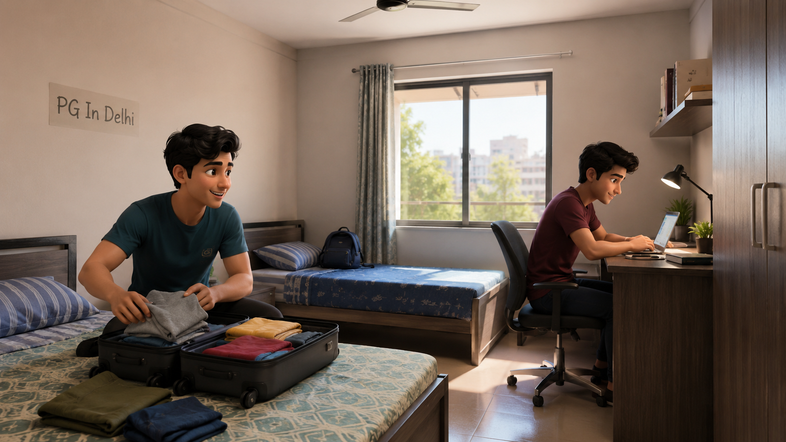 PG In Delhi building